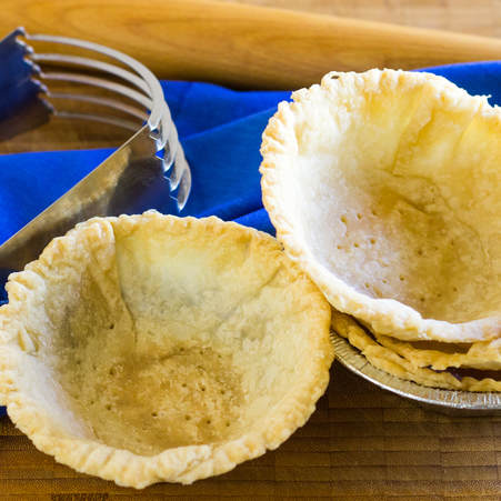 4-inch pastry tart shells