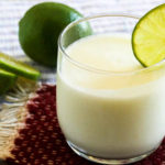 Glass of Lime Yogurt Smoothie Yogurtnanda