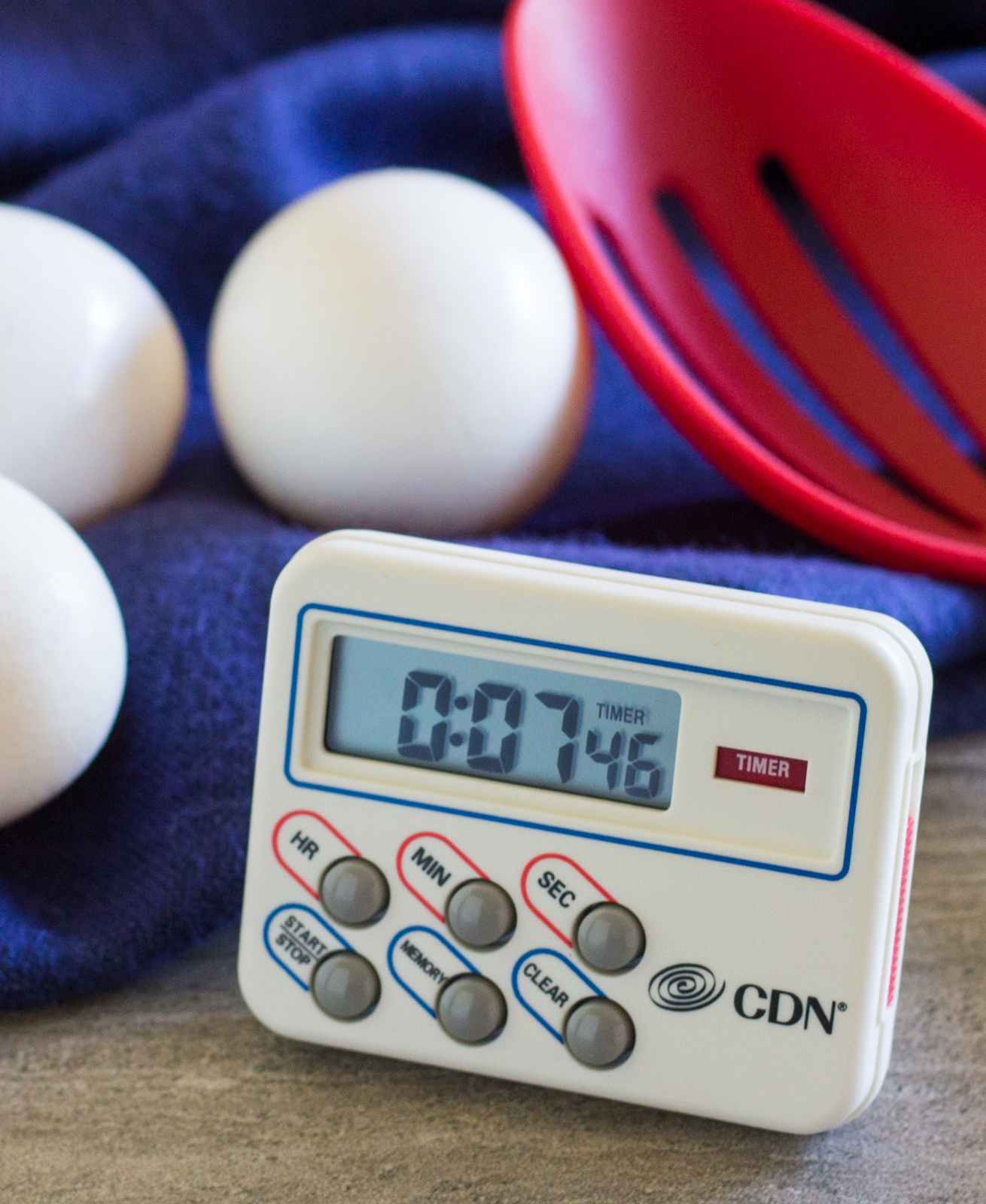 Digital Timer and Clock with Alarm and eggs